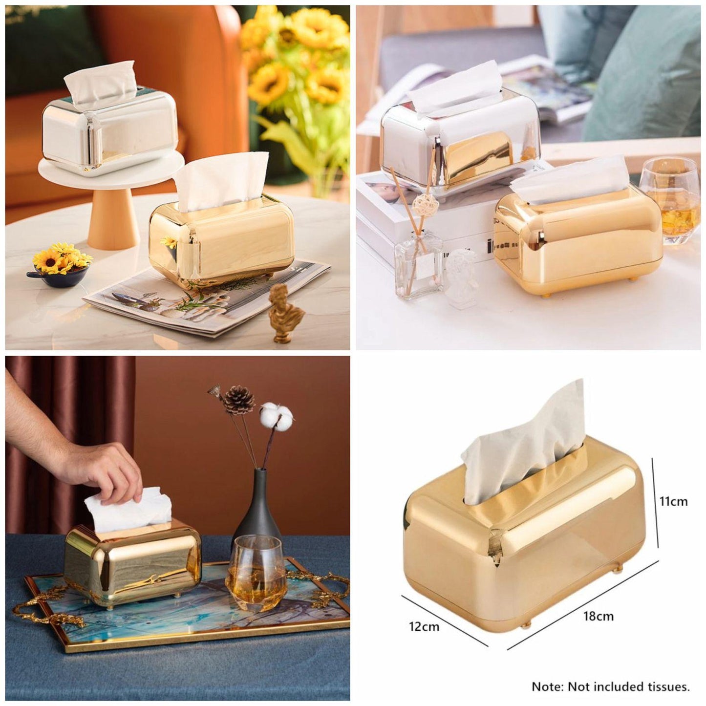 Luxury tissue box