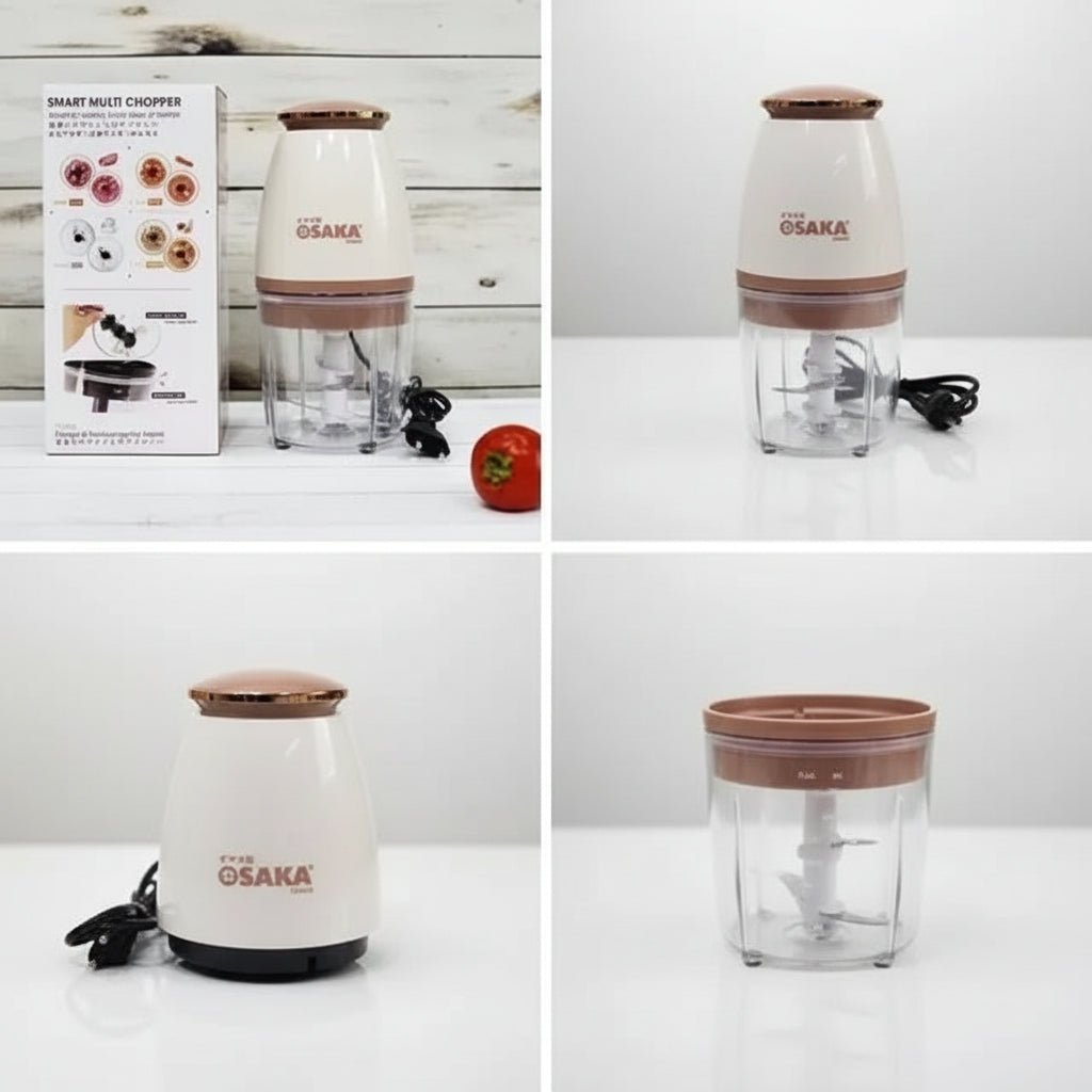 Osaka Multi-Purpose Electric Meat Grinder 700ml Food Processor for Kitchen