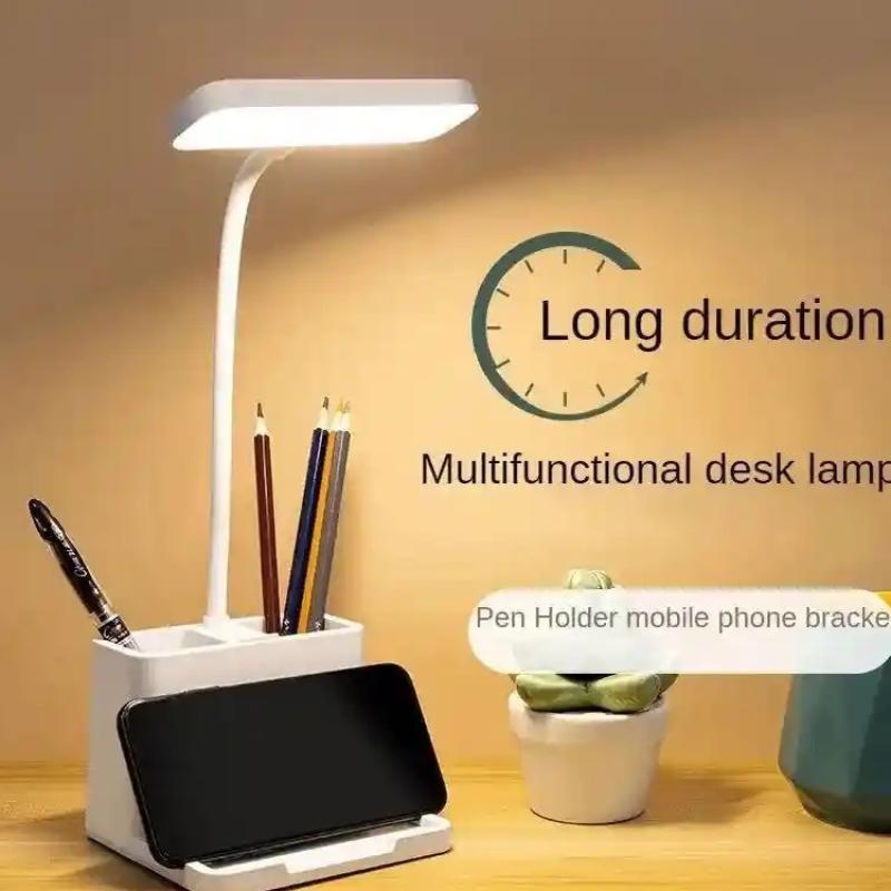 Multifunctional desk lamp with storage