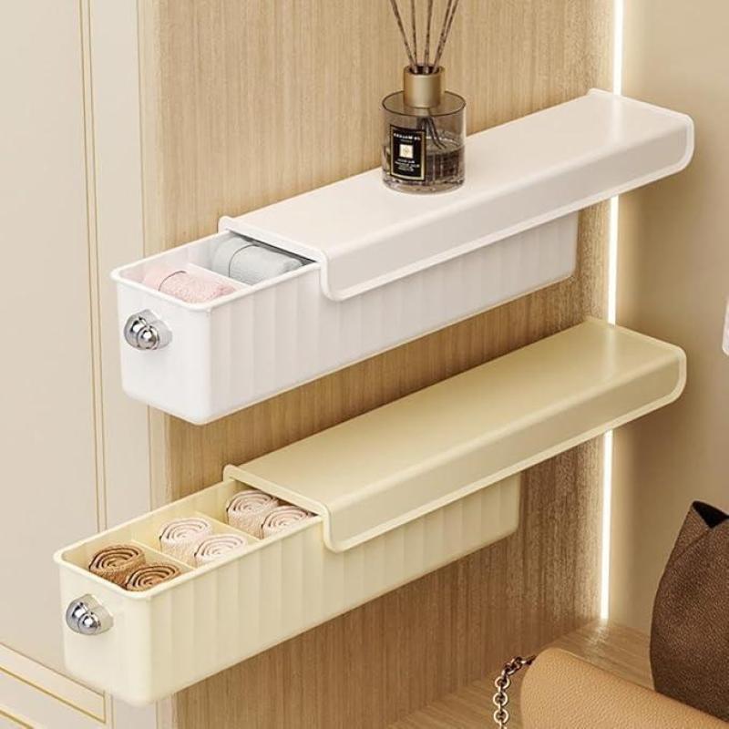 Wall Mounted Storage Box with Drawer Compact